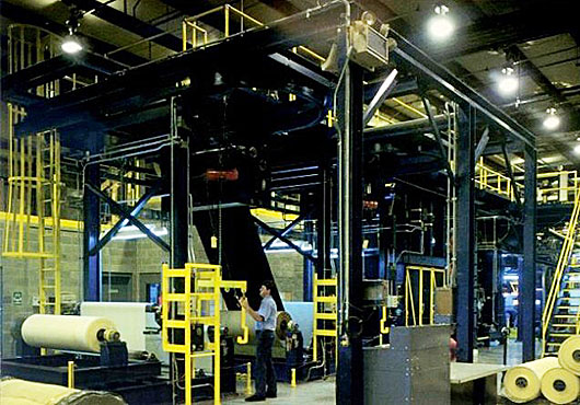 Hoosier Custom Manufacturing offers experience and a clean environment for your calendering needs.